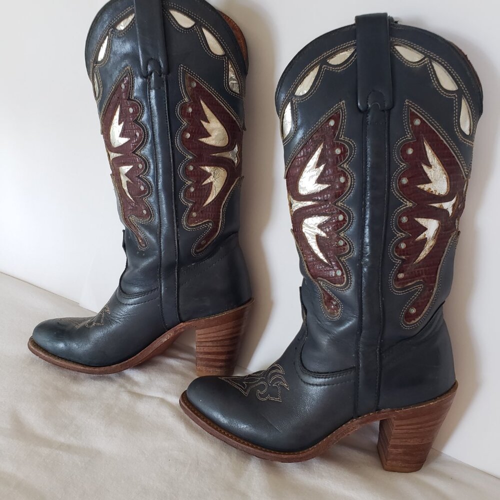 Miss Capezio Butterfly Western Boots